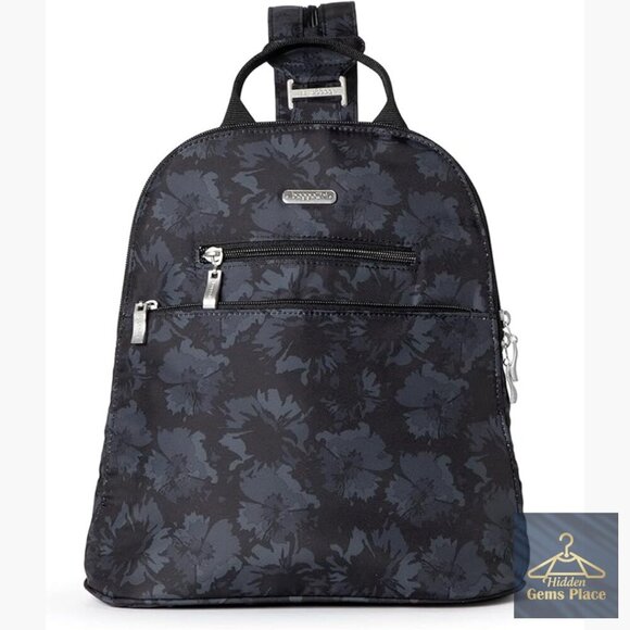 Mini Convertible Backpack Purse with RFID Protection, Adjustable Strap